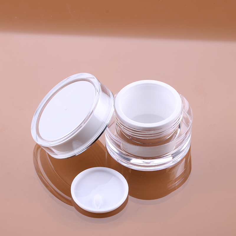 5g 15g 30g 50g high quality acrylic containers wholesale plastic jar for cosmetics for nail polish