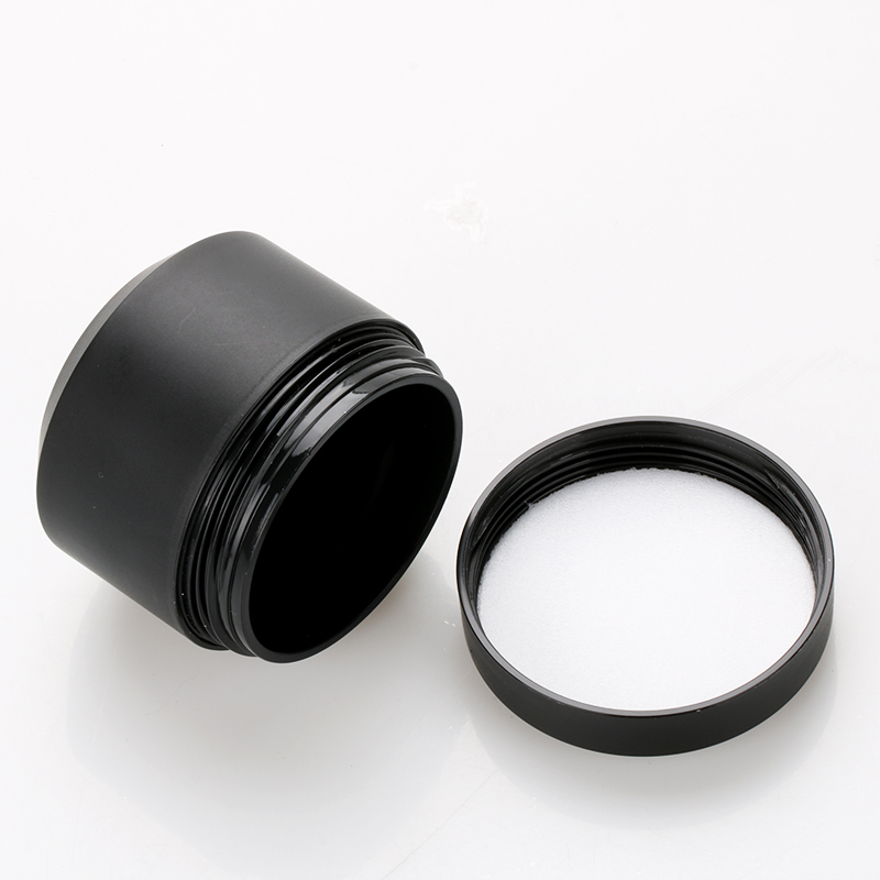 5g 15g 30g 50g matte black custom made uv gel jar hot sale empty nail polish jar