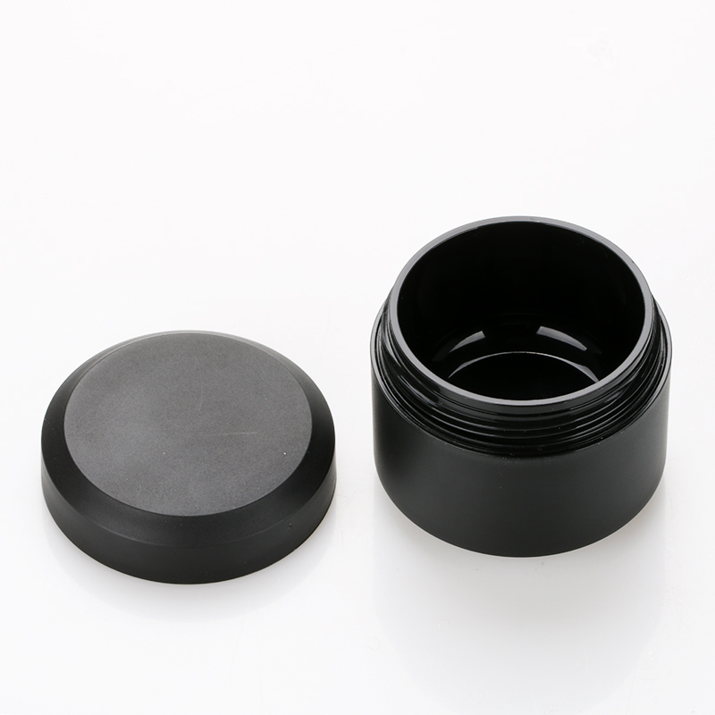 5g 15g 30g 50g matte black custom made uv gel jar hot sale empty nail polish jar