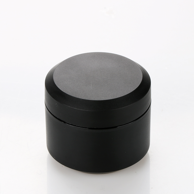 5g 15g 30g 50g matte black custom made uv gel jar hot sale empty nail polish jar