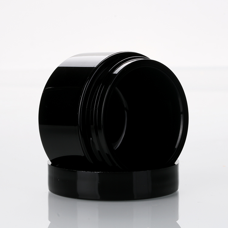 5g 15g 30g 50g matte black nail uv gel glue container empty makeup eye cream bottle