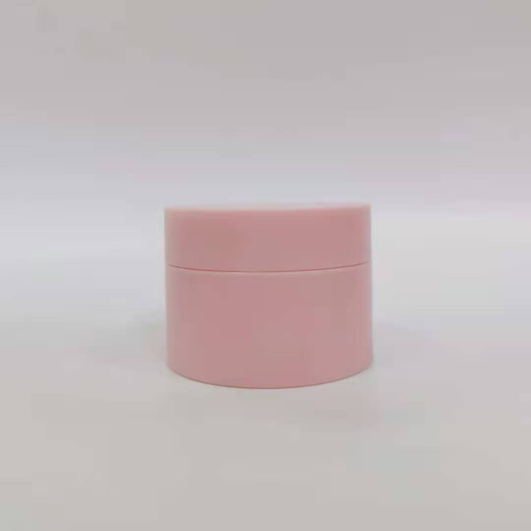 5g 15g 30g 50g matte pink double-layer PP Face cosmetic cream jar Lotion Plastic Make up Bottle plastic cosmetic jar