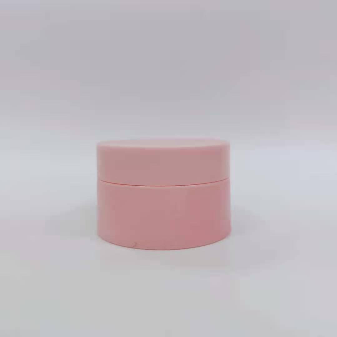 5g 15g 30g 50g matte pink double-layer PP Face cosmetic cream jar Lotion Plastic Make up Bottle plastic cosmetic jar