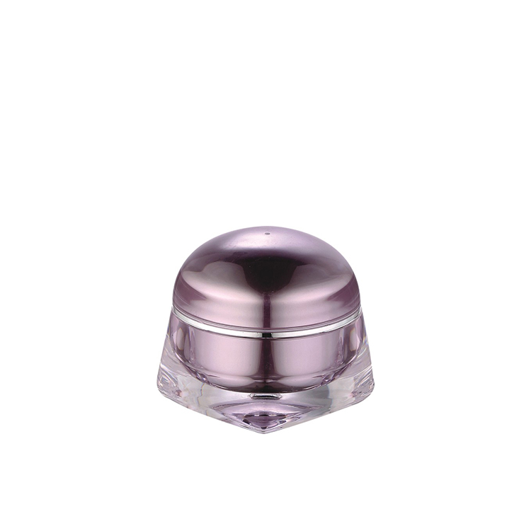 5g 15g 30g 50g unique design fancy wholesale plum acrylic storage beauty cosmetic cream jars