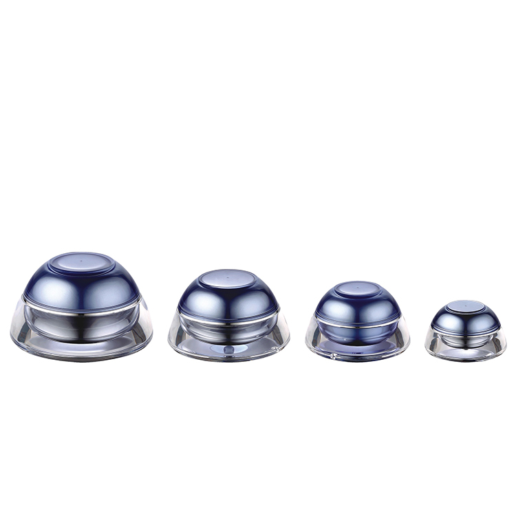 5g 15g 30g 50g unique design fancy wholesale plum acrylic storage beauty cosmetic cream jars