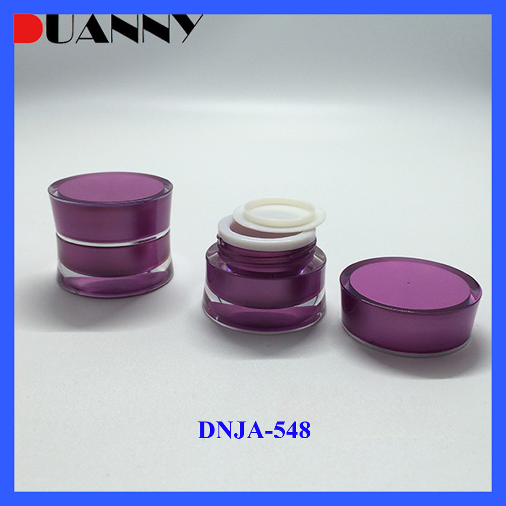 5g 15g 30g 50g waist acrylic cosmetic eco friendly bamboo compostable facial scrub cosmetic packaging jar