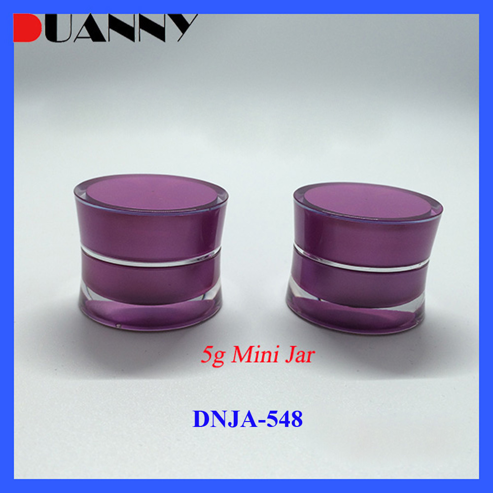 5g 15g 30g 50g waist acrylic cosmetic eco friendly bamboo compostable facial scrub cosmetic packaging jar