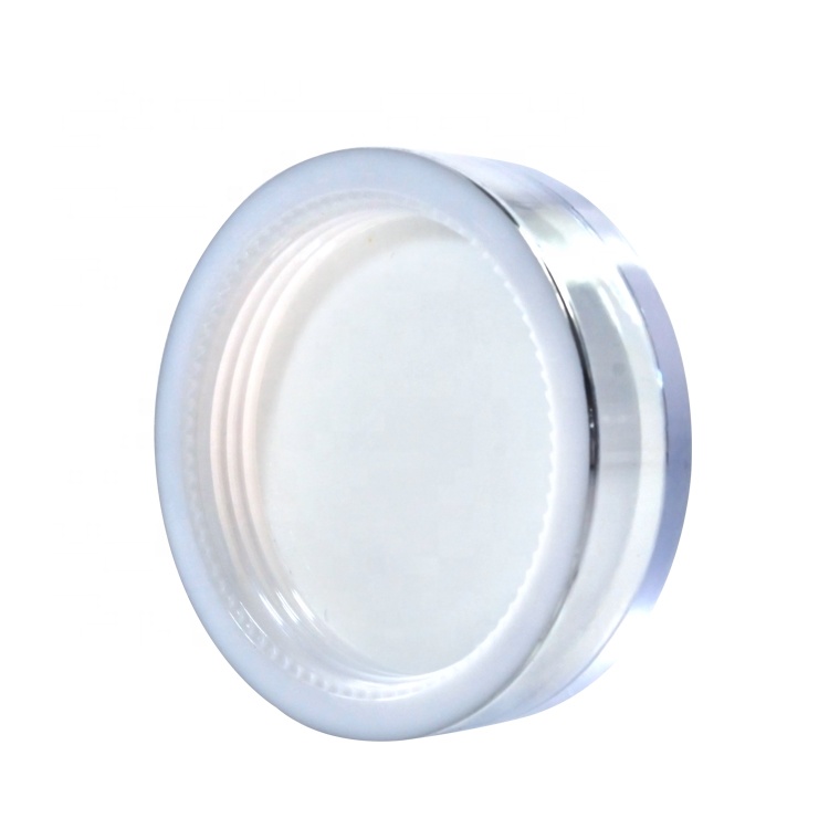 5g 15g 30g 50g white round acrylic cream jar cosmetic packaging jars