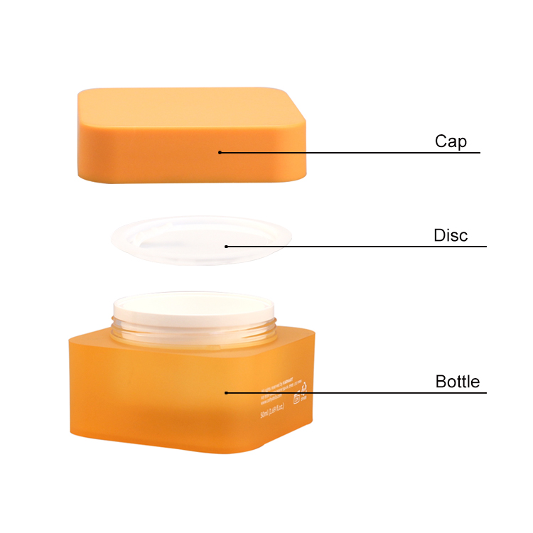 5g 30g 50g Mini plastic acrylic cosmetic cream sample jar