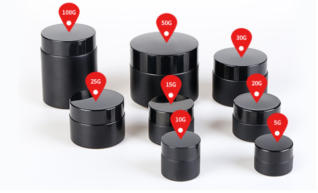 5g 5 ml cosmetic glass jar