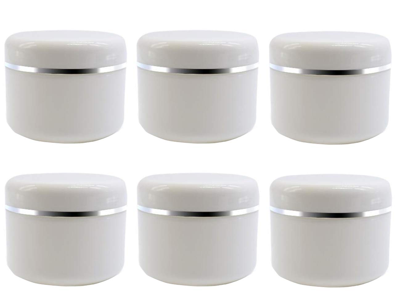5g-50g Empty Face Cream Lip Balm Lotion Storage Container Pot Case with Dome Lid