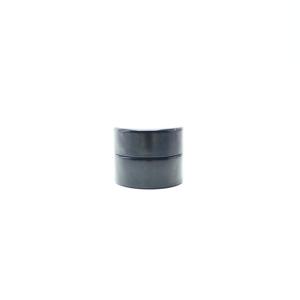 5g 5ml black dark violet glass jar UV gel glass jar with lids DVJ-023C