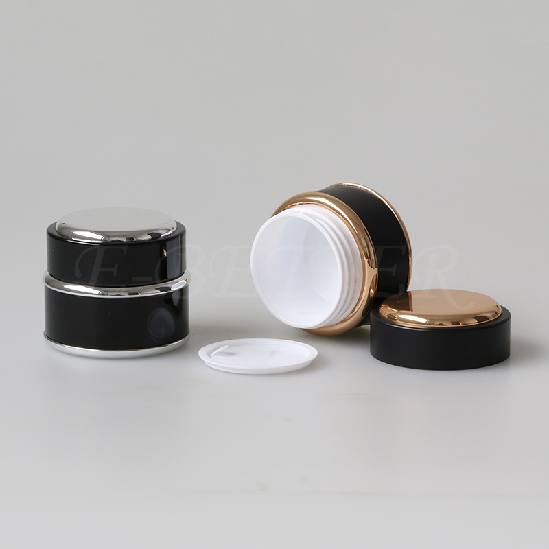 5g 7g 15g 30g 50g New design factory direct luxury plastic cosmetic cream jar in stock