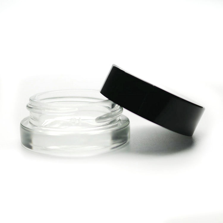 5g 7g 7ml Dipping Nail Power Glass Jar
