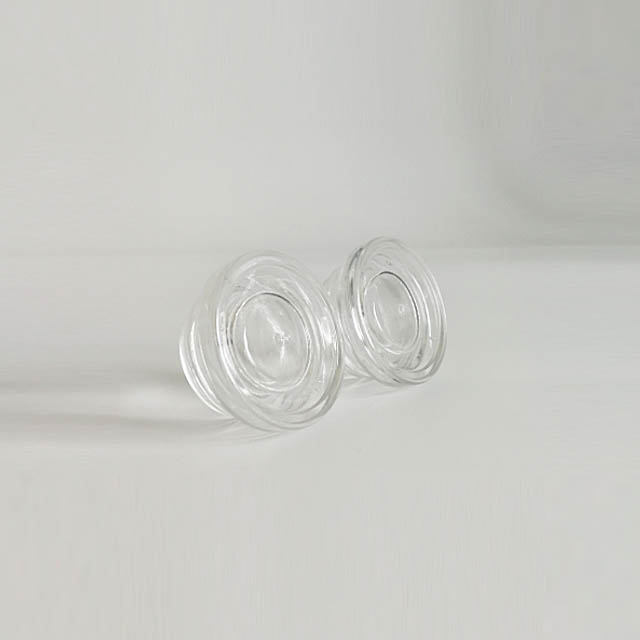 5g 7g Clear Glass Jar 5ml 7ml Child Resistant Cap/Child ProofJar/Child Resistant Bottle