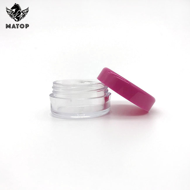 5g Colorful cosmetics plastic eye shadow cosmetic cream jar