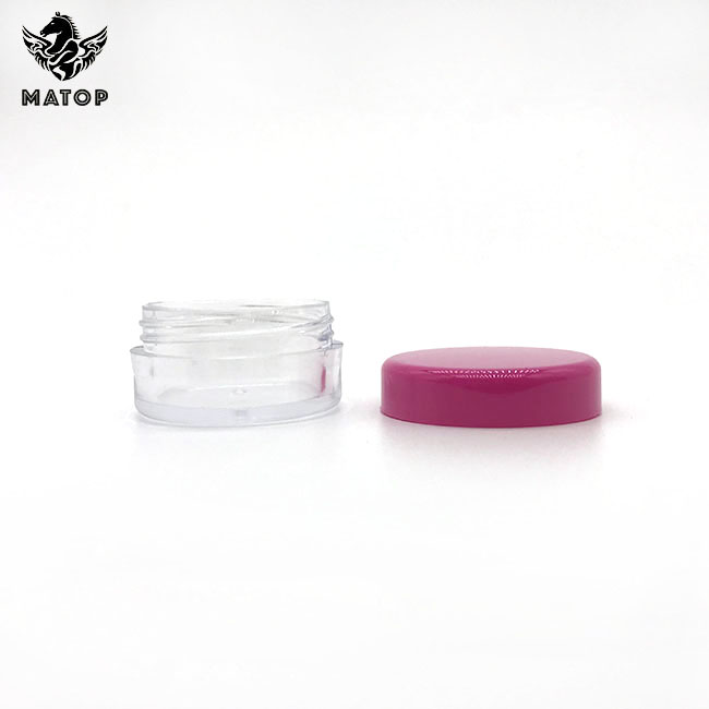 5g Colorful cosmetics plastic eye shadow cosmetic cream jar