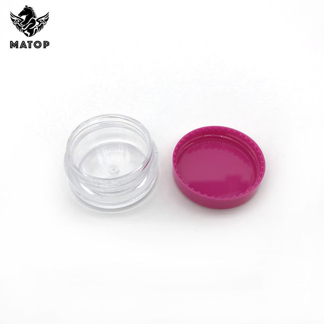 5g Colorful cosmetics plastic eye shadow cosmetic cream jar