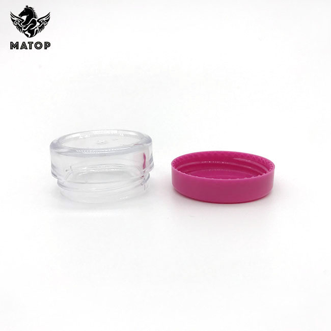5g Colorful cosmetics plastic eye shadow cosmetic cream jar