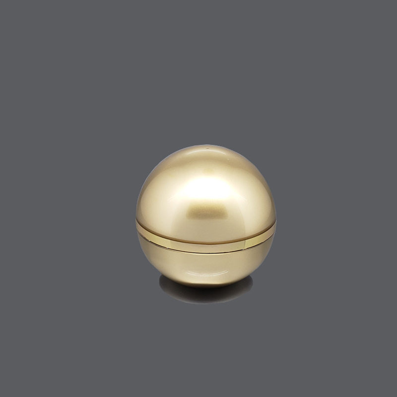 5g Customized Ball Shape small acrylic jar 5gm sample jars container of egg shape