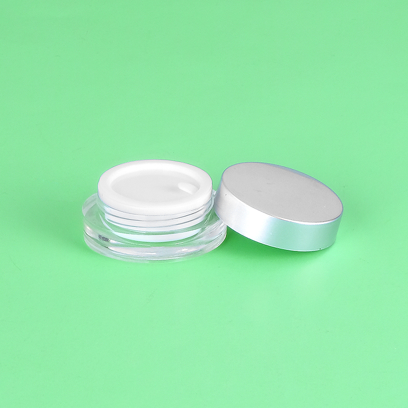 5g Customized logo mini size gel nail jar 5g Trial Sample Jar Cream Container Travel jar