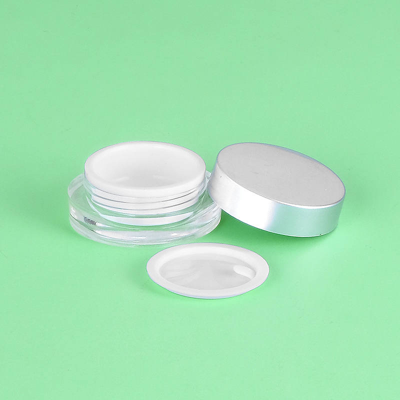 5g Customized logo mini size gel nail jar 5g Trial Sample Jar Cream Container Travel jar