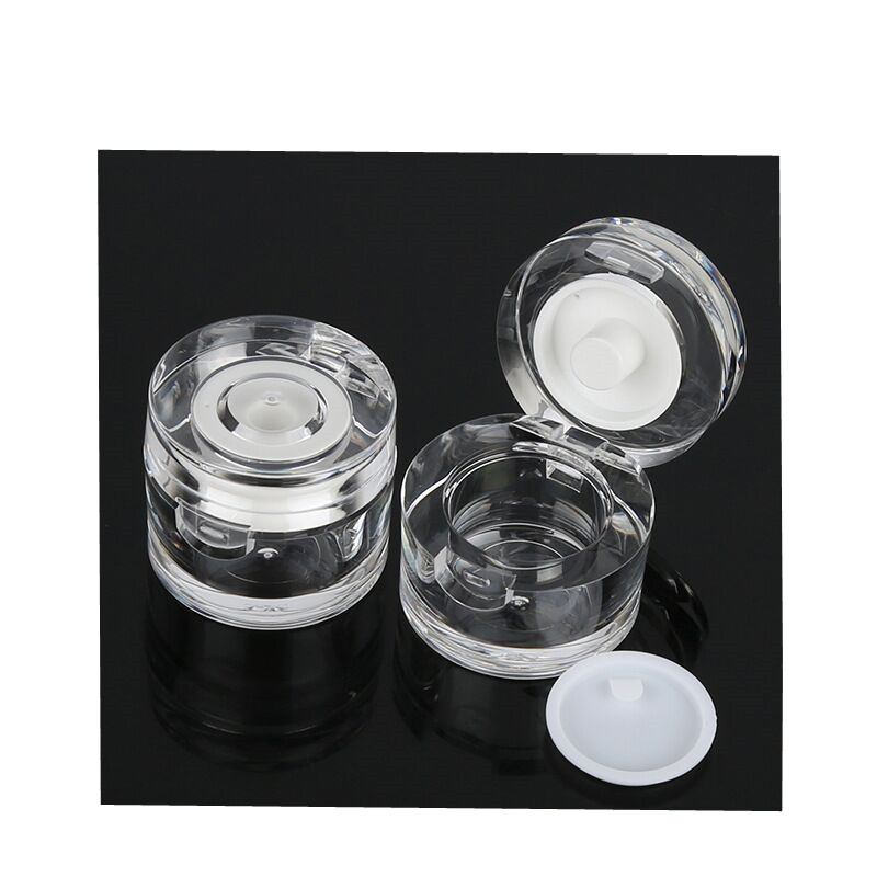 5g High grade Acrylic Cosmetics plastic face cream jar ,plastic eye cream jar