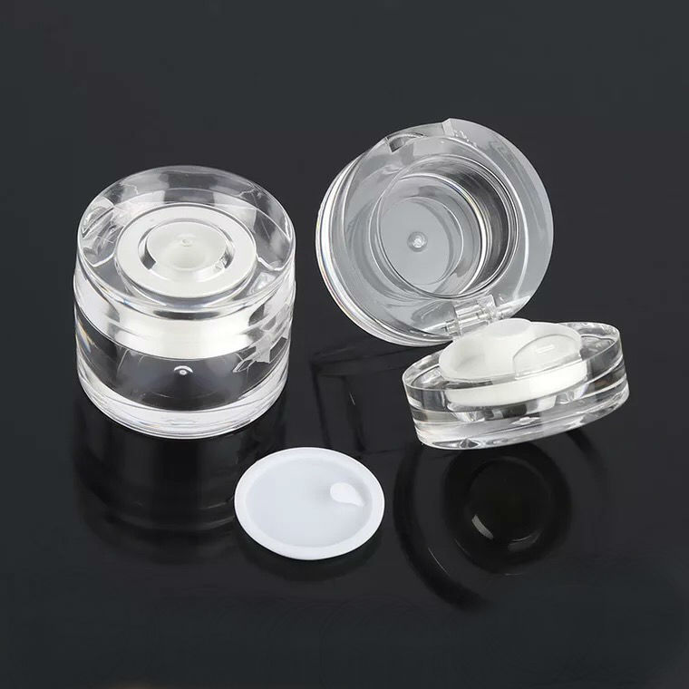 5g High grade Acrylic Cosmetics plastic face cream jar,plastic eye cream jar