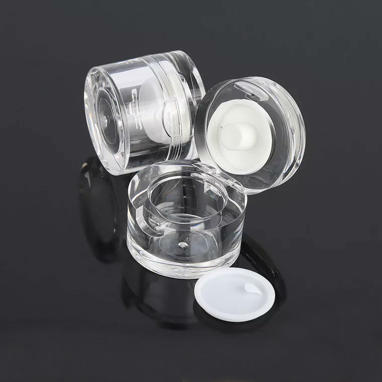 5g High grade Acrylic Cosmetics plastic face cream jar,plastic eye cream jar