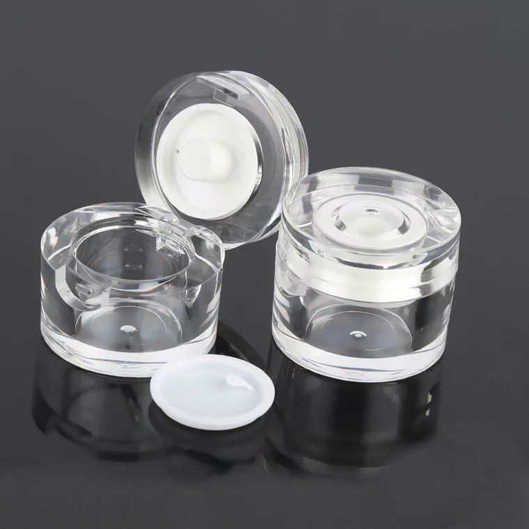 5g High grade Acrylic Cosmetics plastic face cream jar,plastic eye cream jar