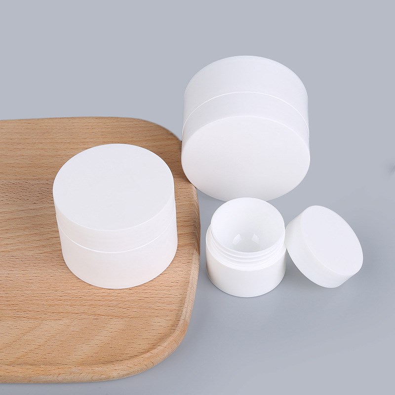 5g Matte White Empty PP Plastic Cream Jar