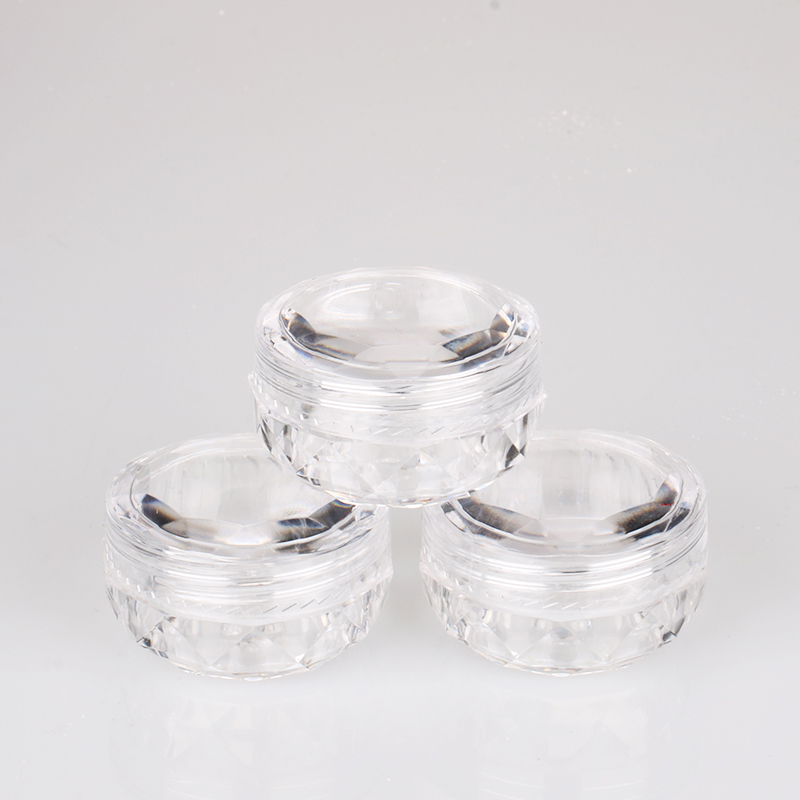 5g New Cosmetic Nail Powder Pigment Jar Clear Gel Polish Glitter Container for Cream