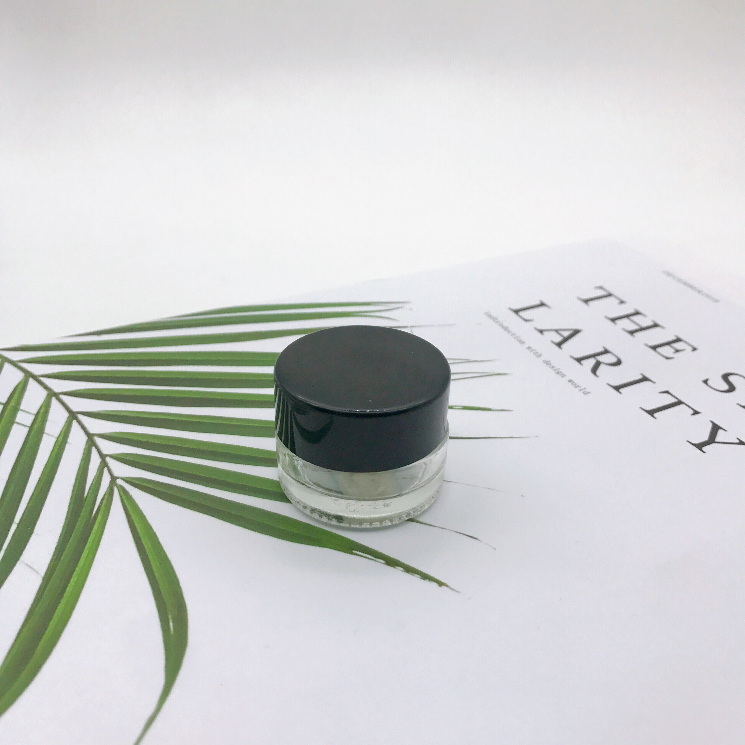 5g Round Cream Box Eye Cream Plastic Package Small Cosmetic Bottle