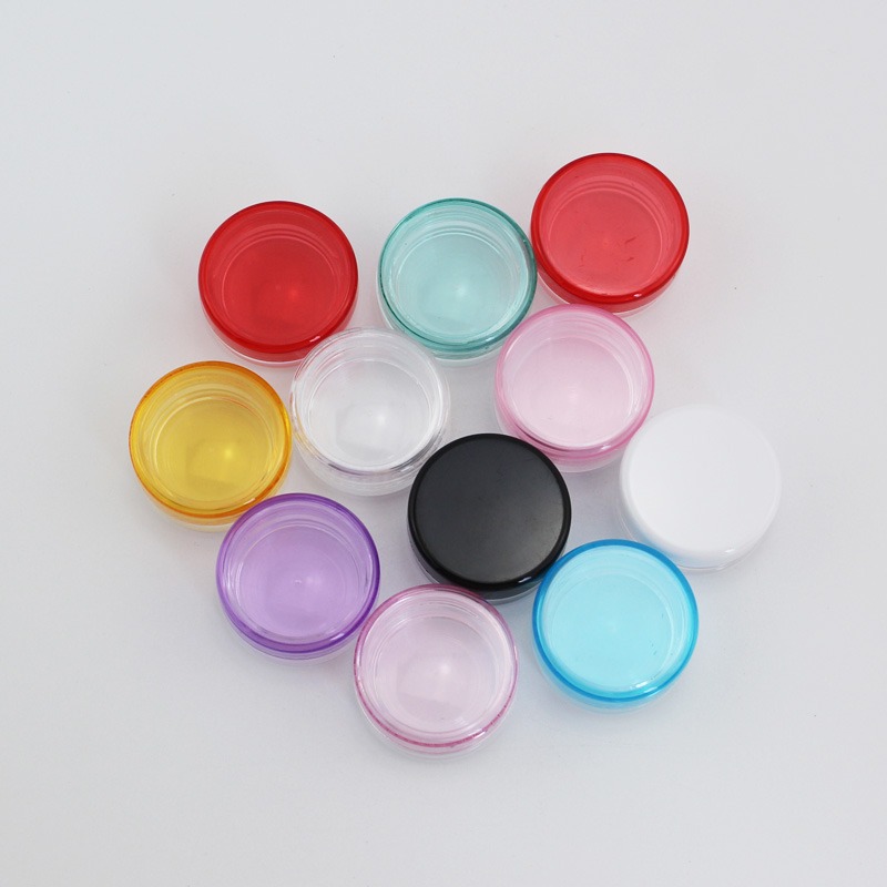 5g Small Round Powder Bottle Benefit Cosmetics Plastic Cosmetics Cosmetic Containers for Lip Scrub