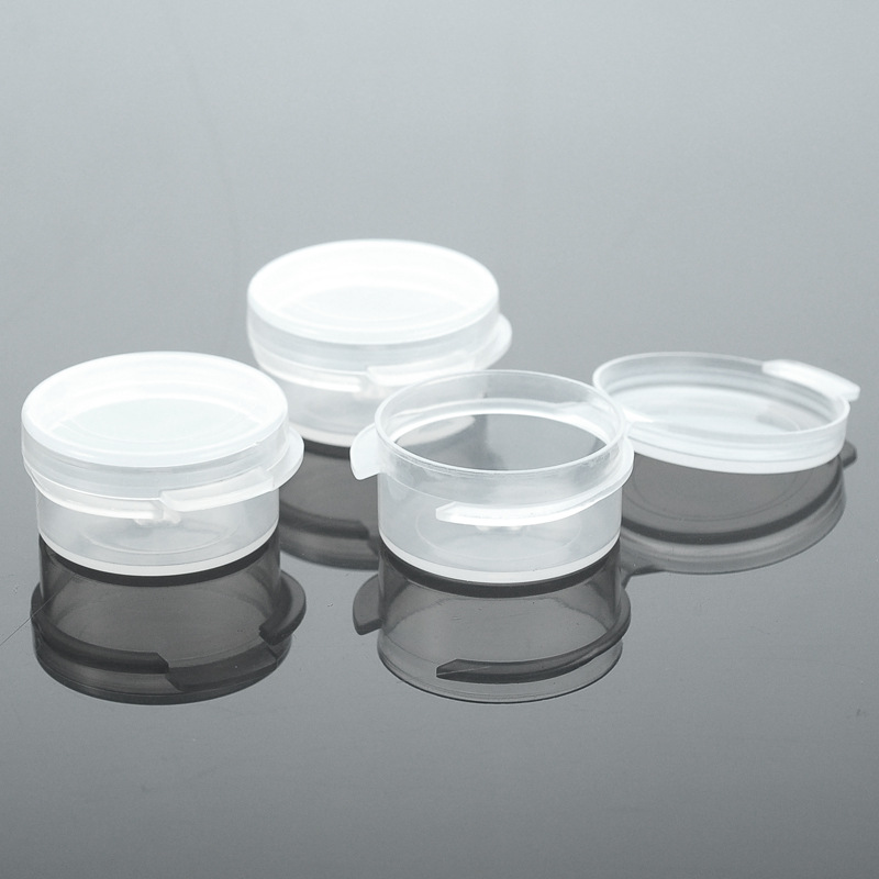 5g Small flip top Cosmetic Jar, Leakproof jar, Conjoined cap jar