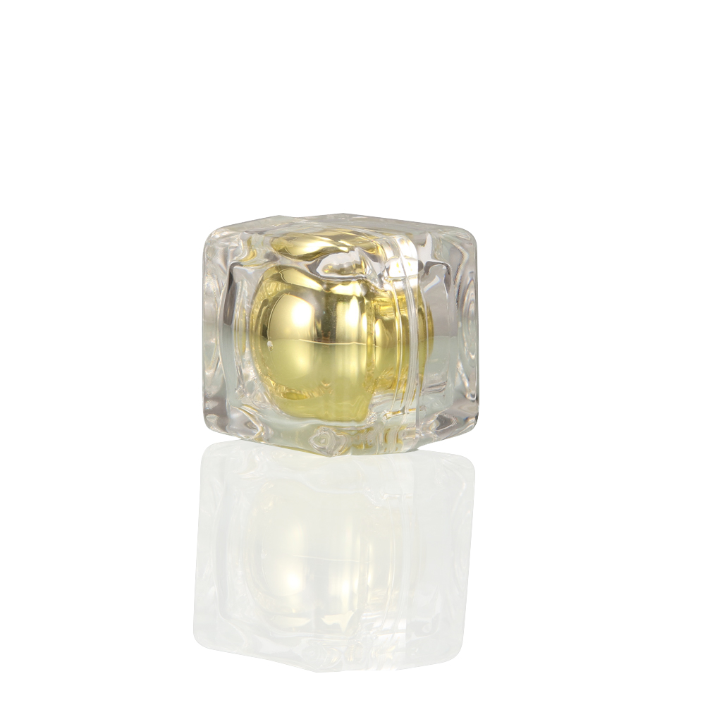 5g Unique design diamond shape acrylic cream Jar empty cosmetic container plastic jars