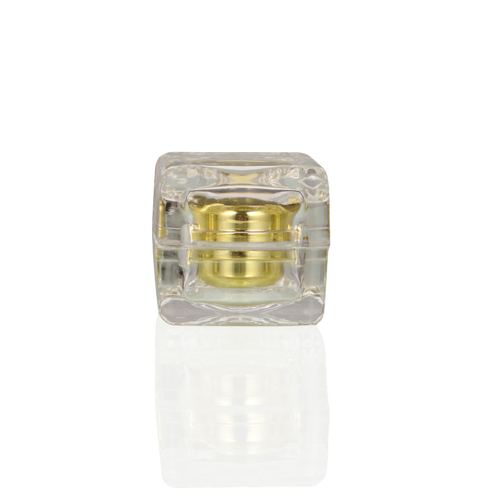 5g Unique design diamond shape acrylic cream Jar empty cosmetic container plastic jars
