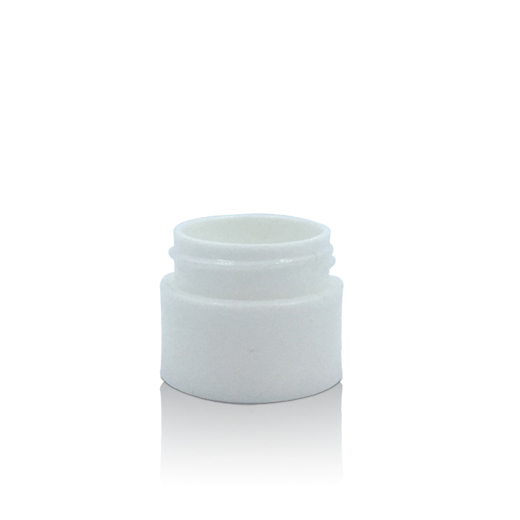 5g White PP Plastic Makeup Skincare Sample Packaging Cream Jar Mini Plastic Container