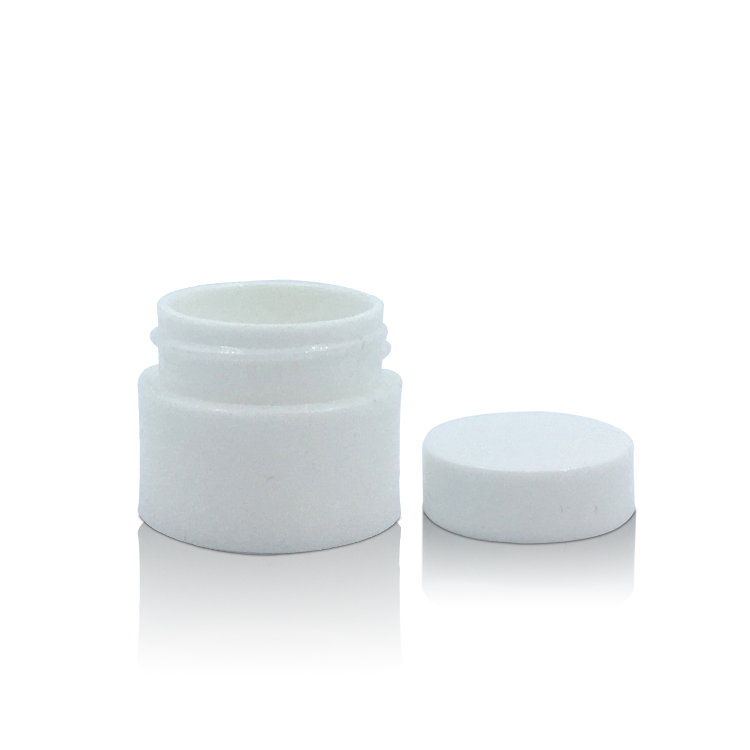 5g White PP Plastic Makeup Skincare Sample Packaging Cream Jar Mini Plastic Container