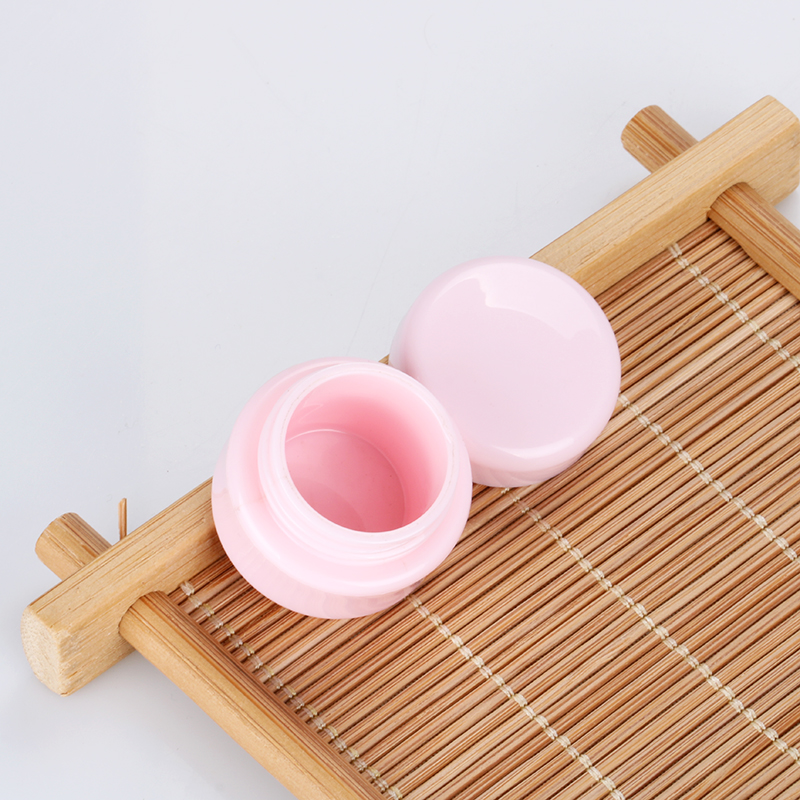 5g black uv gel polish round mini plastic container custom made cream jar in stock