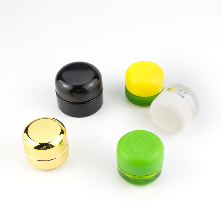 5g child proof jar for hemp product child proof container 5g childproof concentrate glass jar
