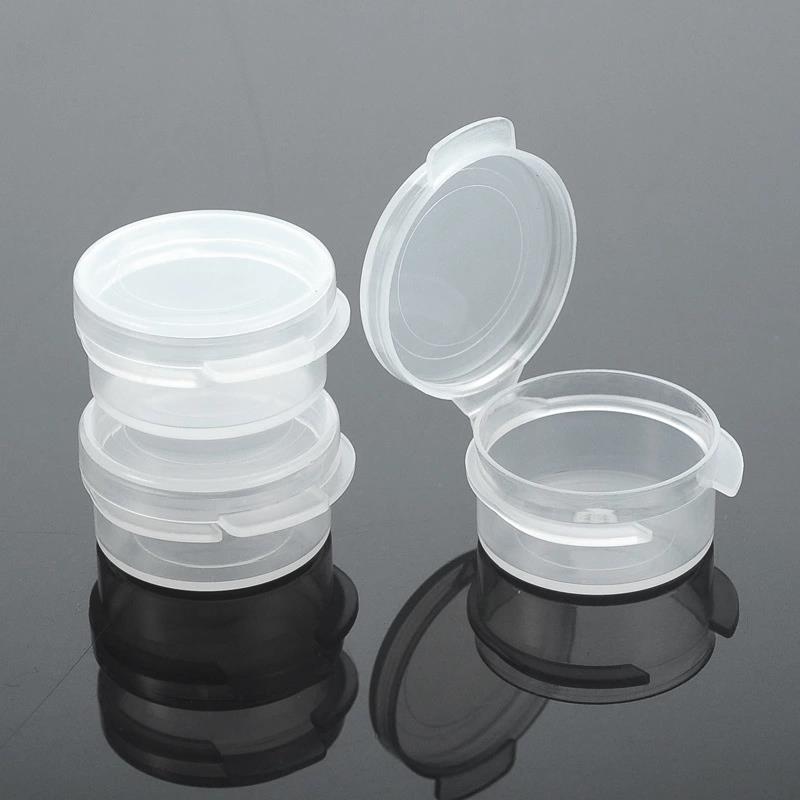 5g clear flip top Cosmetic Jar, Leakproof jar, Ointment jar