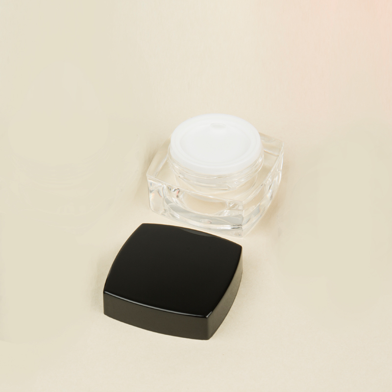 5g customizable sample jar square cream container 5ml empty acrylic cream jar 5gram # 5g 10g available