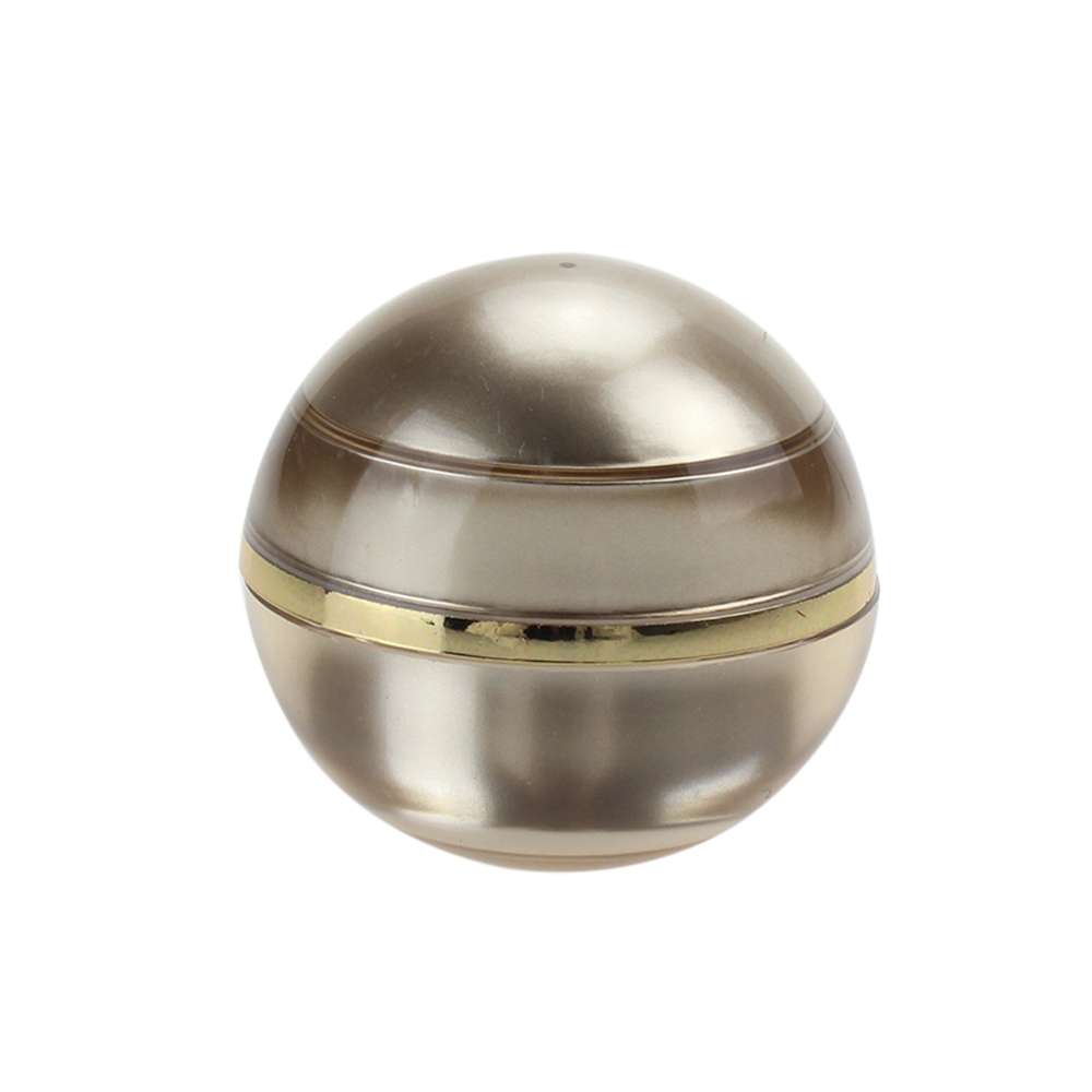 5g golden cosmetic containers acrylic cream jar, Round Acrylic Jar 5g for cosmetic packaging