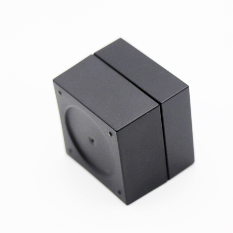 5g lovely empty glossy black luxury eye cream nail color gel jar compact plastic acrylic square container