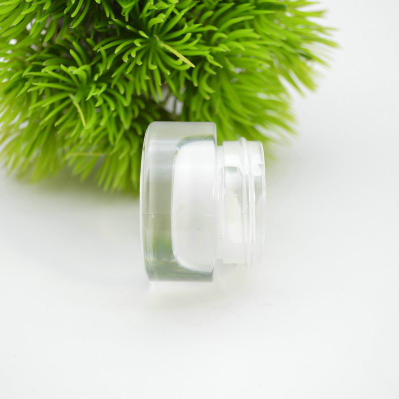 5g mini cosmetic eye cream hemp glass concentrate jars with color lids