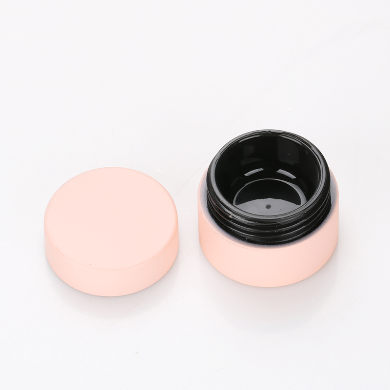 5g mini matte pink plastic container small cosmetic nail art glue jars stock