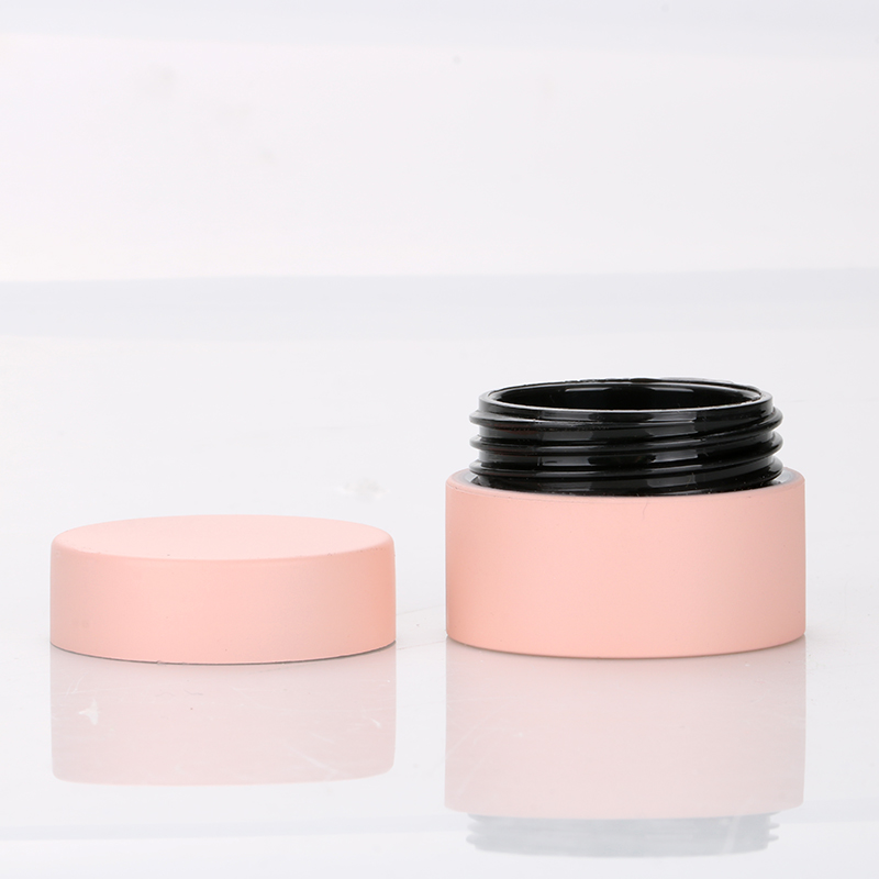 5g mini matte pink plastic container small cosmetic nail art glue jars stock