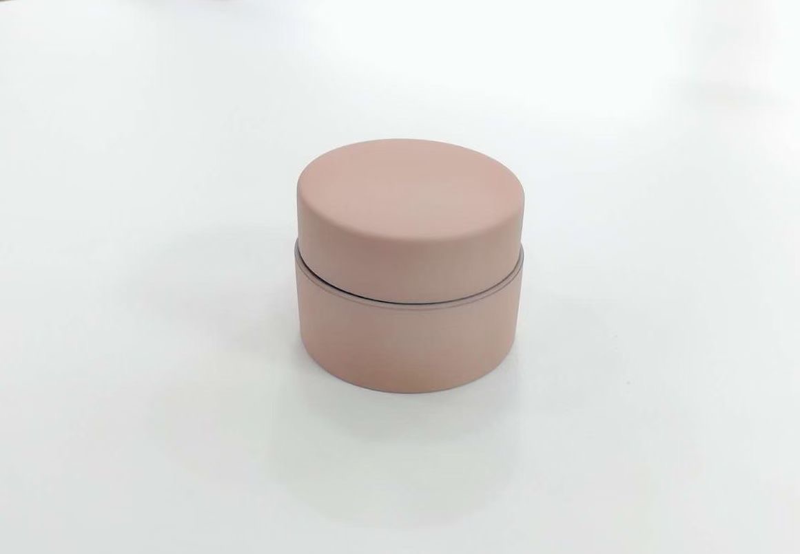 5g mini matte pink plastic container small cosmetic nail art glue jars stock