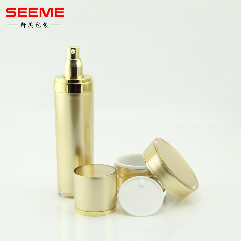5g mini plastic cosmetic jar blue acrylic cream container tapered shape jar sample jar